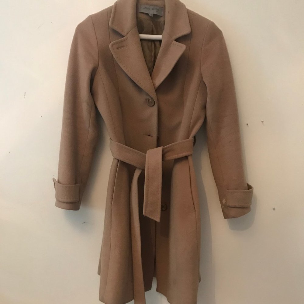 🎉ANNE KLIEN Trench Coat Size 6